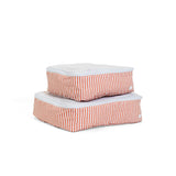 MINI SQUAD Packing Cubes - PIMLICO STRIPE RUST