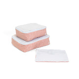 MINI SQUAD Packing Cubes - PIMLICO STRIPE RUST