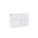 LUXE Hanging Toiletry Case - WOVEN BLANC