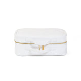 LUXE TRVL2 Cosmetic Toiletry Case - WOVEN BLANC