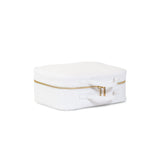 LUXE TRVL2 Cosmetic Toiletry Case - WOVEN BLANC