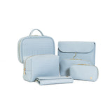 LUXE TRVL2 Cosmetic Toiletry Case - WOVEN SURF
