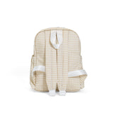 MINI BACKER - GINGHAM NEW KHAKI 3 Backpack
