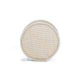 JEWEL ROUND CASE - GINGHAM NEW KHAKI 3