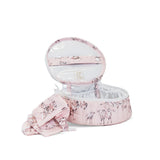 QUILTED JEWEL ROUND - COWGIRL TOILE