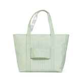 JUMBO TOTE - X-Large Tote PIMLICO STRIPE SAGE