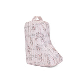 QUILTED MED BOOT BAG - COWGIRL TOILE