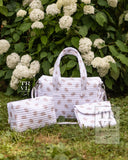 QUILTED STROLLER BAG - TEDDY BEAR