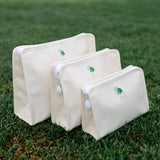 ROADIE LARGE Zip Pouch - ERNIE COATED CANVAS