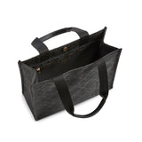 LUXE BALI STRAW TOTE - OASIS CANE MIDNIGHT