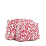 LUXE GLOSS WASH BAG SET - ALL HEART RED