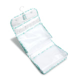 LUXE GLOSS Hanging Toiletry Case - ALL HEART KELLY GREEN