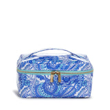 LUXE GLOSS TOP HANDLE - BLUE PAISLEY
