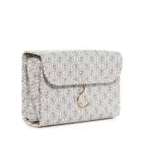 LUXE Hanging Toiletry ANTIBES with Navy Pinstripe Liner