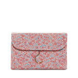 LUXE Hanging Toiletry Case MARSEILLE with Pink Pinstripe Liner