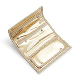 LUXE JEWELRY WALLET -  WOVEN BISQUE *on special*