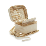 LUXE TRAIN2 - Cosmetic Case WOVEN BISQUE
