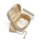 LUXE TRAIN2 - Cosmetic Case WOVEN BISQUE