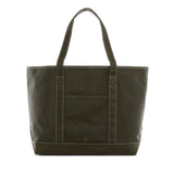 MAXI TOTE - COATED CANVAS Large OLIVE