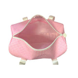 MINI PACKER - SM DUFFEL BAG GINGHAM PINK