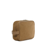 MEN'S KIT CASE - TOILETRY BAG COATED CANVAS HAY