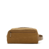MEN'S SHOE BAG - COATED CANVAS HAY