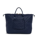 OVERPACKER - DUFFEL NAVY QUILT Lined in Antibes