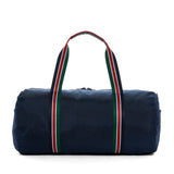 OXFORD BARREL BAG - WEEKEND BAG NAVY