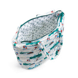 LUXE SKI PUFFER TOTE BAG - HIT THE SLOPES
