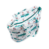 LUXE SKI PUFFER TOTE BAG - HIT THE SLOPES