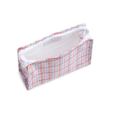 ROADIE MEDIUM Zip Pouch - CLASSIC PLAID RED
