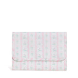 MINI ROLLUP HANGING BAG - RIBBON FLORAL PINK