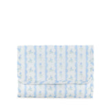 MINI ROLLUP HANGING BAG - RIBBON FLORAL BLUE
