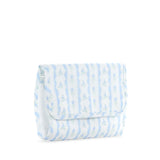 MINI ROLLUP HANGING BAG - RIBBON FLORAL BLUE