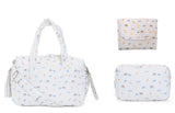 Quilted Stroller Bag Bundle in Safari + Changer Mat + Everyday (3 Piece)