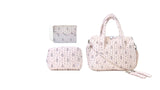 Quilted Stroller Bag Bundle in Fleurie + Changer Mat + Everyday (3 Piece)