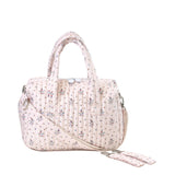 QUILTED STROLLER BAG - FLEURIE