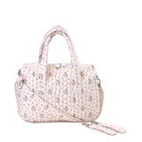 Quilted Stroller Bag Bundle in Fleurie + Changer Mat + Everyday (3 Piece)