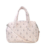 QUILTED STROLLER BAG - FLEURIE