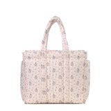 QUILTED GO GO TOTE - FLEURIE