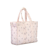 QUILTED GO GO TOTE - FLEURIE