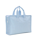 OVERNITE TOTE - GINGHAM MIST
