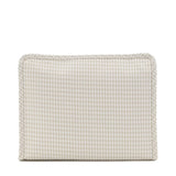 ROADIE LARGE Zip Pouch - GINGHAM PEARL GREY