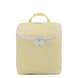 TAKE AWAY INSULATED LUNCH BAG - GINGHAM BUTTERCUP