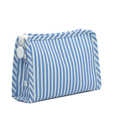 ROADIE SMALL Zip Pouch - PIMLICO STRIPE CHAMBRAY