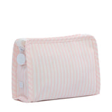 ROADIE SMALL Zip Pouch - PIMLICO STRIPE PINK