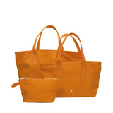 MEDIUM TOTE - COATED CANVAS ORANGE