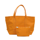 MAXI TOTE - COATED CANVAS Large ORANGE