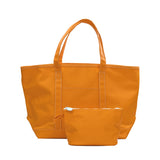 MAXI TOTE - COATED CANVAS Large ORANGE