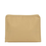 ROADIE MEDIUM Zip Pouch - COATED CANVAS KHAKI